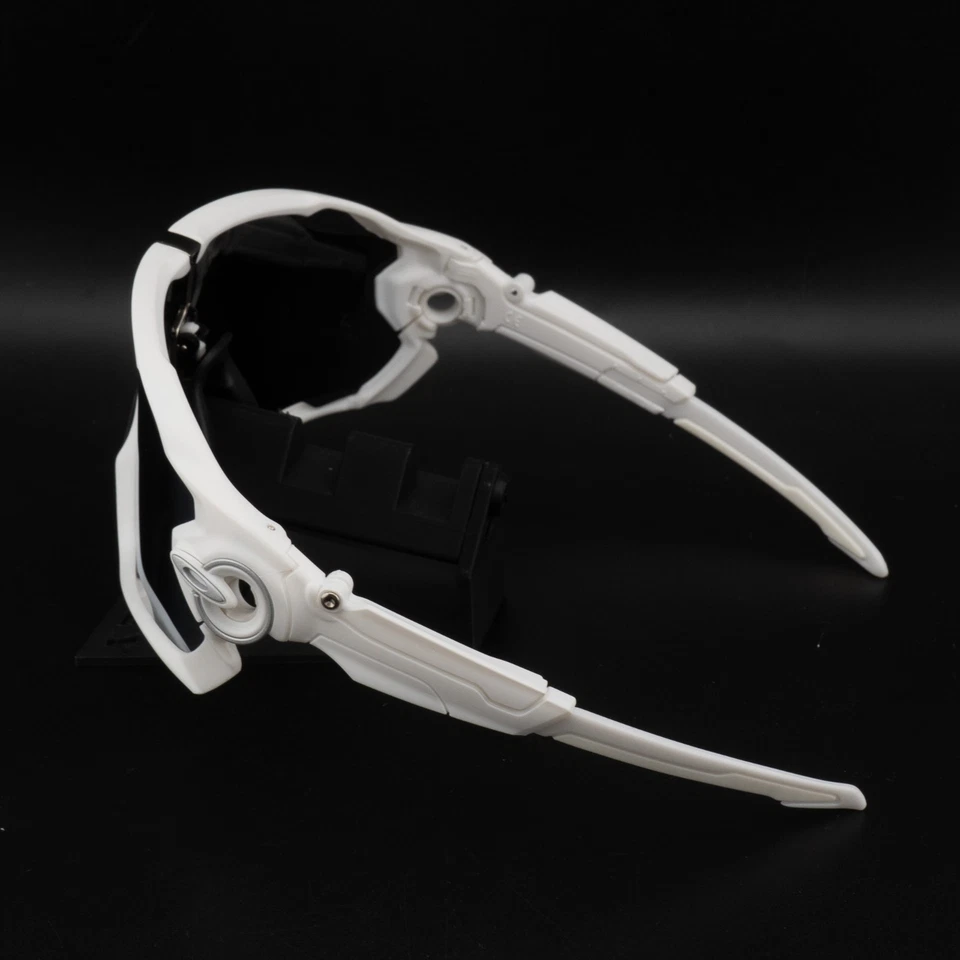 Gafas de sol Oakley Jaw Breaker Prizm marco blanco mate / lentes negras / JBWBK Foto 4 de 4