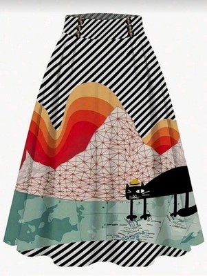 BRAND NEW Graphic Skirt BENEFITS ASPCA  
