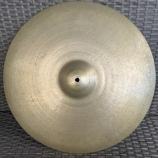Vintage Zildjian Avedis 1950s Small Stamp B 20  Ride Cymbal
