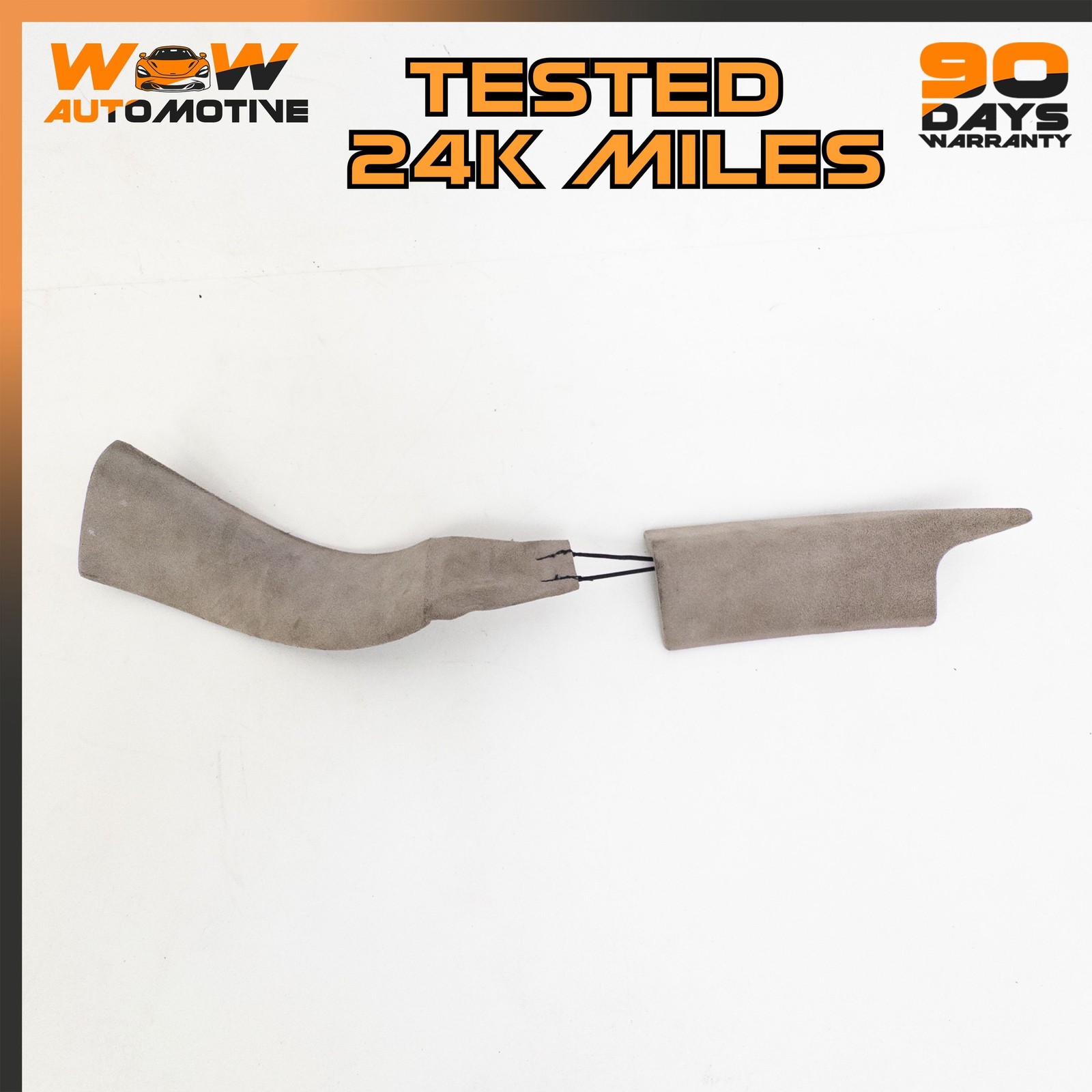 06-16 ASTON MARTIN V8 VANTAGE REAR RIGHT PASSENGER SIDE INTERIOR TRIM BEIGE OEM
