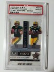 2006 Leaf Rookies Stars Brett Favre TICKET MASTERS SILVER card graded PSA 9 /750