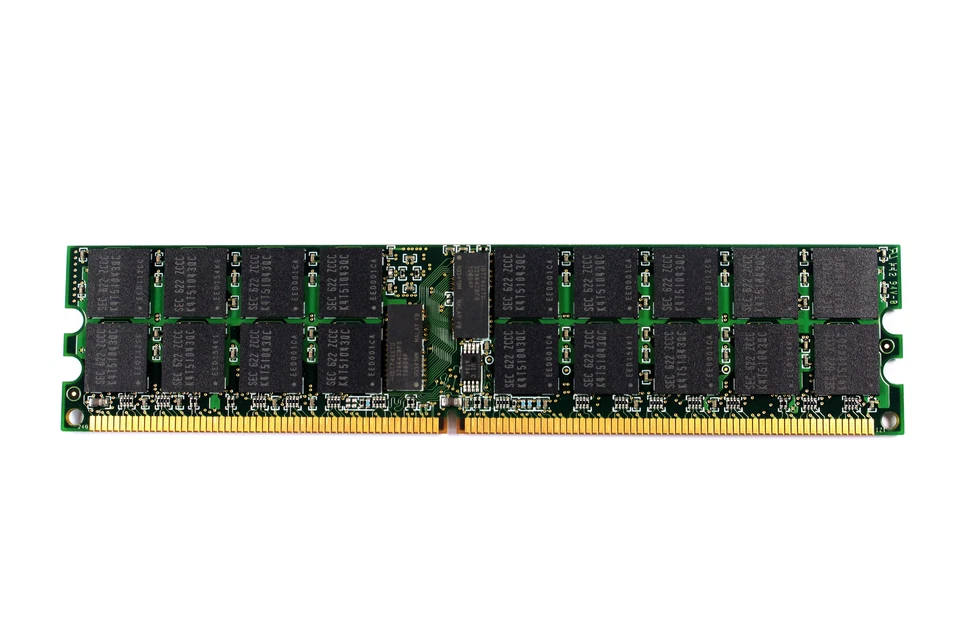 Samsung M393T5750CZ3-CCC 2GB 400MHz 2Rx4 PC2-3200R ECC Registered Memory F6929 - Image 2 of 2
