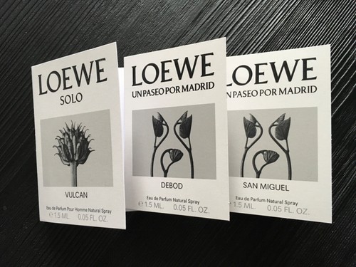 LOEWE SOLO AND UN PASEO POR MADRID EDP 3 MINIATURES - SAN MIGUEL, DEBOD, VULCAN