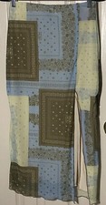 Urban Outfitters Maxi Lined Stretch Waist Front Leg Slit Skirt Size-Medium