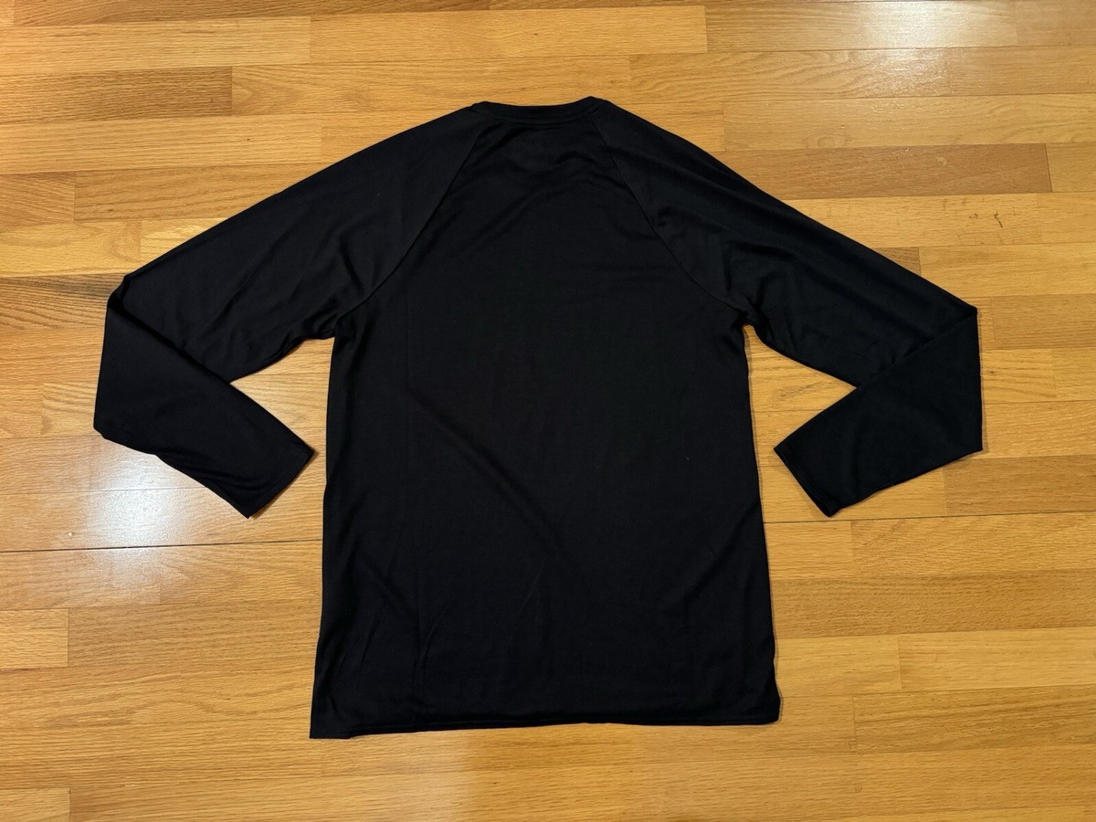 inspiration 黒 長袖ジャージ M LEX game shirt Clothing - Long Sleeve Mock Neck Q1 Top - Black | adidas Oman
