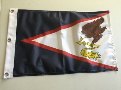 American Samoa Flag South Pacific Island Banner Territory 12'' x 18'' Outdoor17