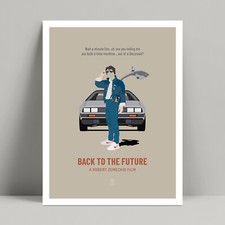 Back to the Future - Michael J Fox, Christopher Lloyd, Lea Thompson, DeLorean