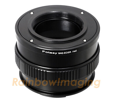 M42 Screw Lens to Canon EOS R10 R10 R3 R6 II R5C Adapter Macro Focusing Helicoid