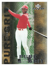 2000 Upper Deck MVP Ken Griffey Jr. Pure Grit G7 Cincinnati Reds Insert
