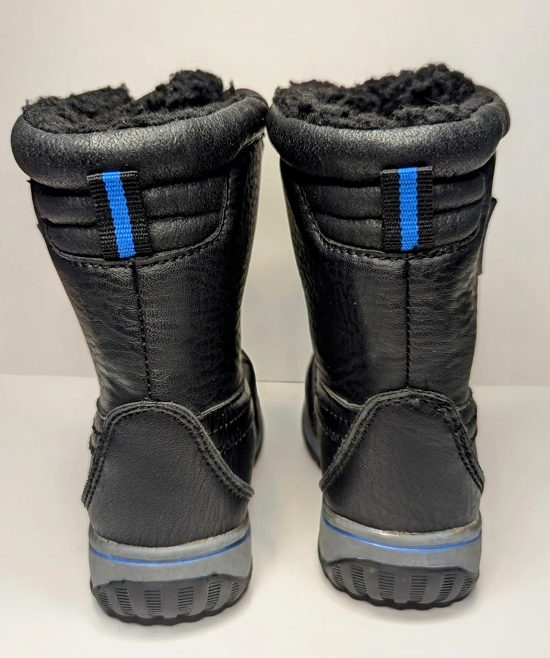 Totes Tundra Toddler Boys Faux Fur Lined Snow Boots Size 6M - Image 3 of 4