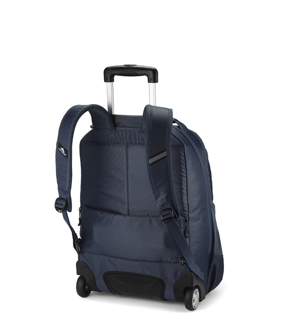High Sierra - Powerglide Pro Wheeled Backpack for 15.6" Laptop - Indigo Blue