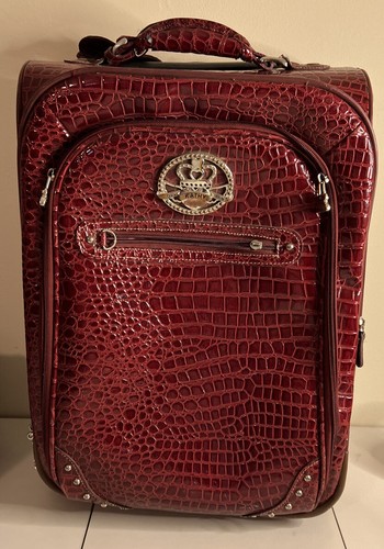 Kathy Van Zeeland Pink Purple Luggage 