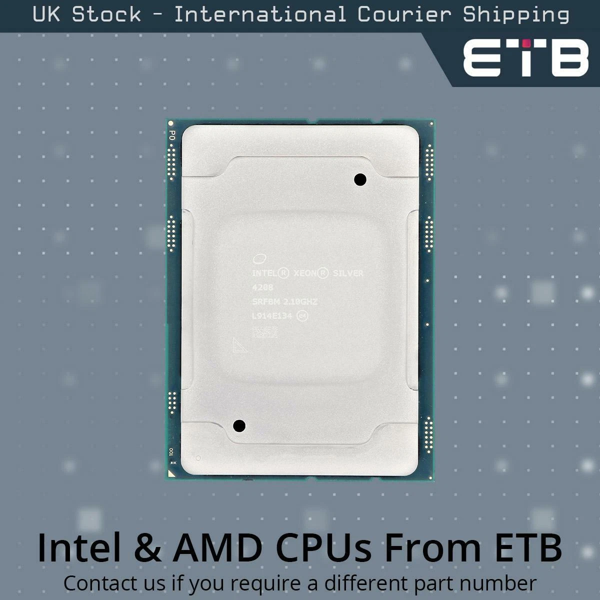 Intel Xeon Silver 4208 srfbm2.10GHZ | www.virtuoz-exec.fr