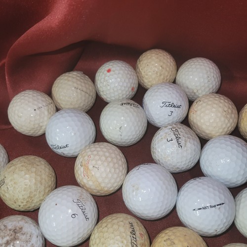 Mixed Lot of 58 Golf Balls Various Brands Of Titleist. Used - Picture 5 of 7