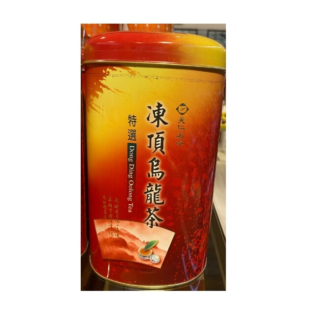 天仁茗茶 冬之茶 ウーロン茶 缶入り 300g OOLONG TEA TenRen's TEA Taiwan Primium Dong Ding Oolong Tea 300g/ Tin