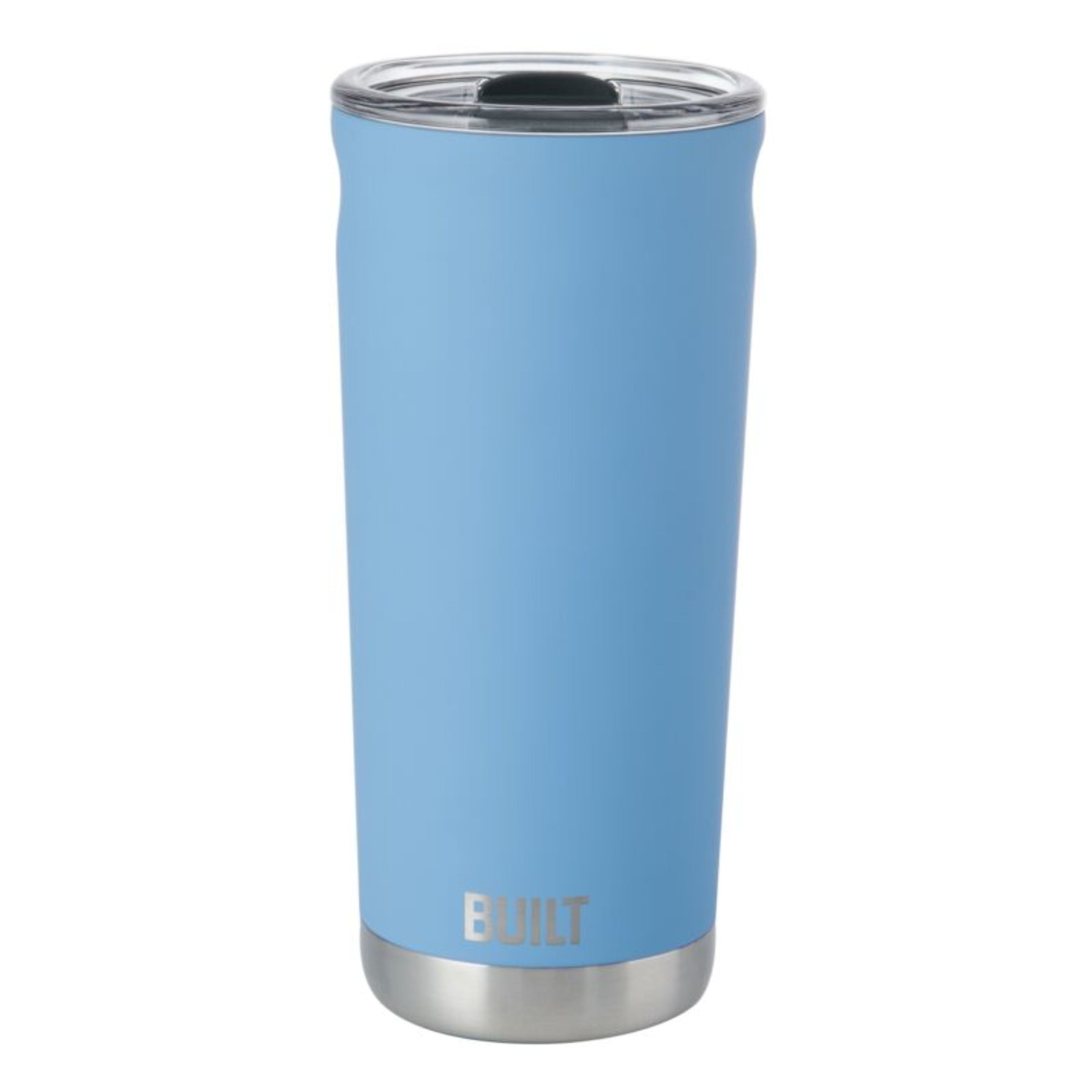 Built Torrent 20 oz Double Wall Insulated Stainless Steel Tumbler, Sky Blue