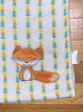 le bebe FAVORITE Fox Triangles Blanket/Lovey