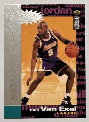 Nick Van Exel 1995-96 Collector s Choice Crash The Game Silver Set #C16 ESE QTY