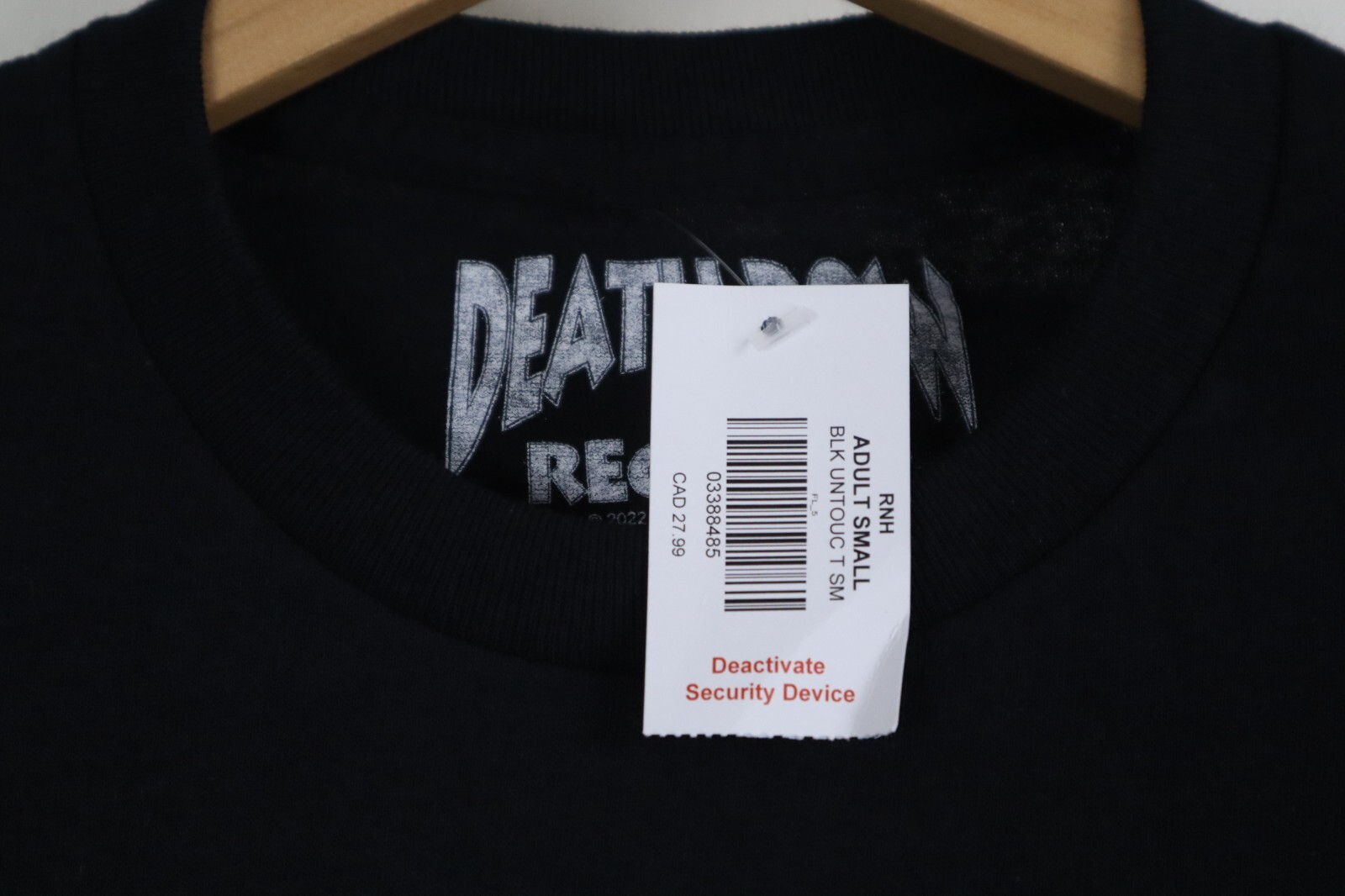 FILA Maglietta ""Intoccabile"" nuova con etichette Ripple Junction Death Row Records taglia small