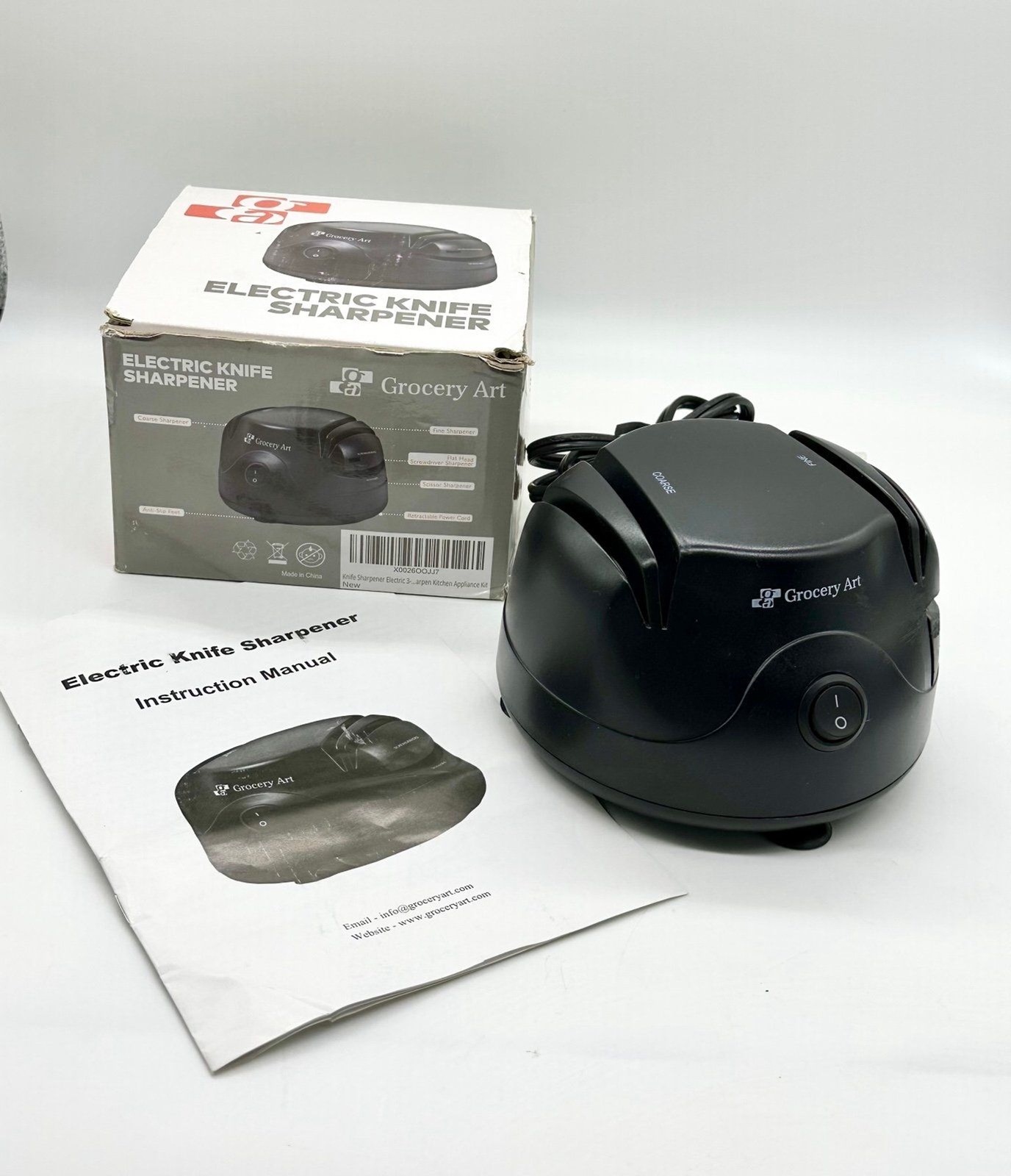 Electric Knife Sharpener by Grocery Art