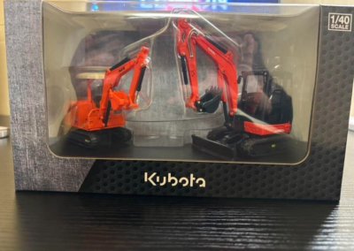 Kubota 50th Anniversary クボタ 1/40 バックホー Kubota 50th Anniversary Die-Cast Toy – Kooy Brothers Lawn
