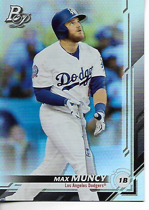 2019 Bowman Platinum Max Muncy Card
