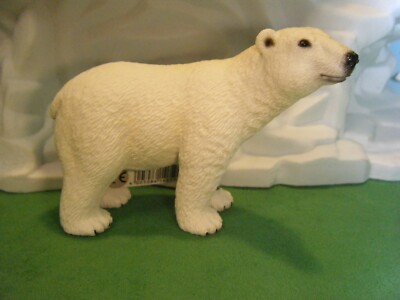 SCHLEICH Eisbärjunges – Detailgetreu Handbemalt, Perfekt Zum Spielen & Sammeln