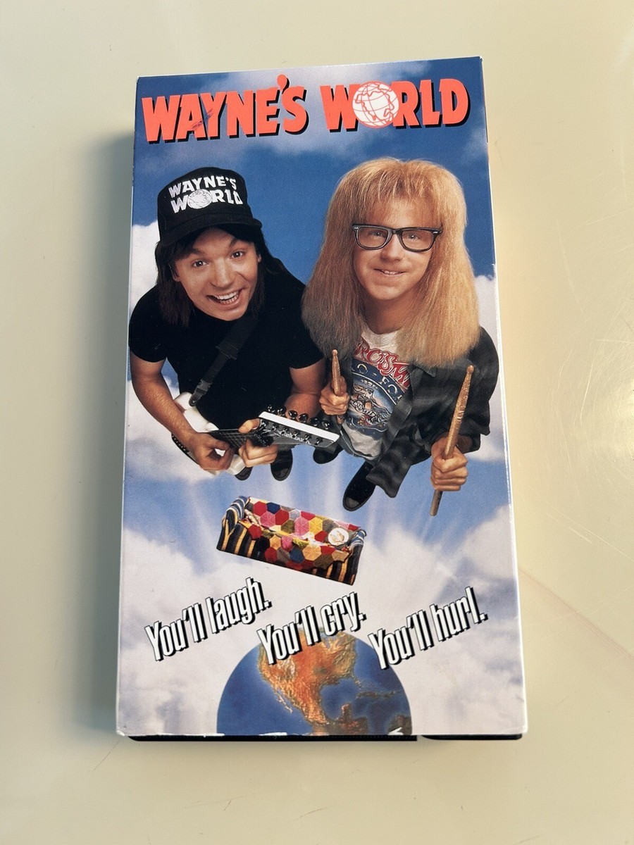 WAYNE'S WORLD VHS 1992 PARAMOUNT 97363270638| eBay