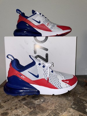 Nike Air Max 270 Usa Shoes Red White Blue Men S Size 11 5 New Ebay