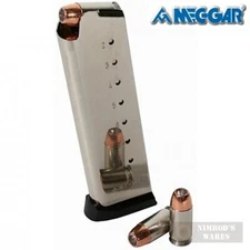Mec-Gar 1911 Government .45ACP 8-Round MAGAZINE FLUSH MGCG4508NPF FAST SHIP