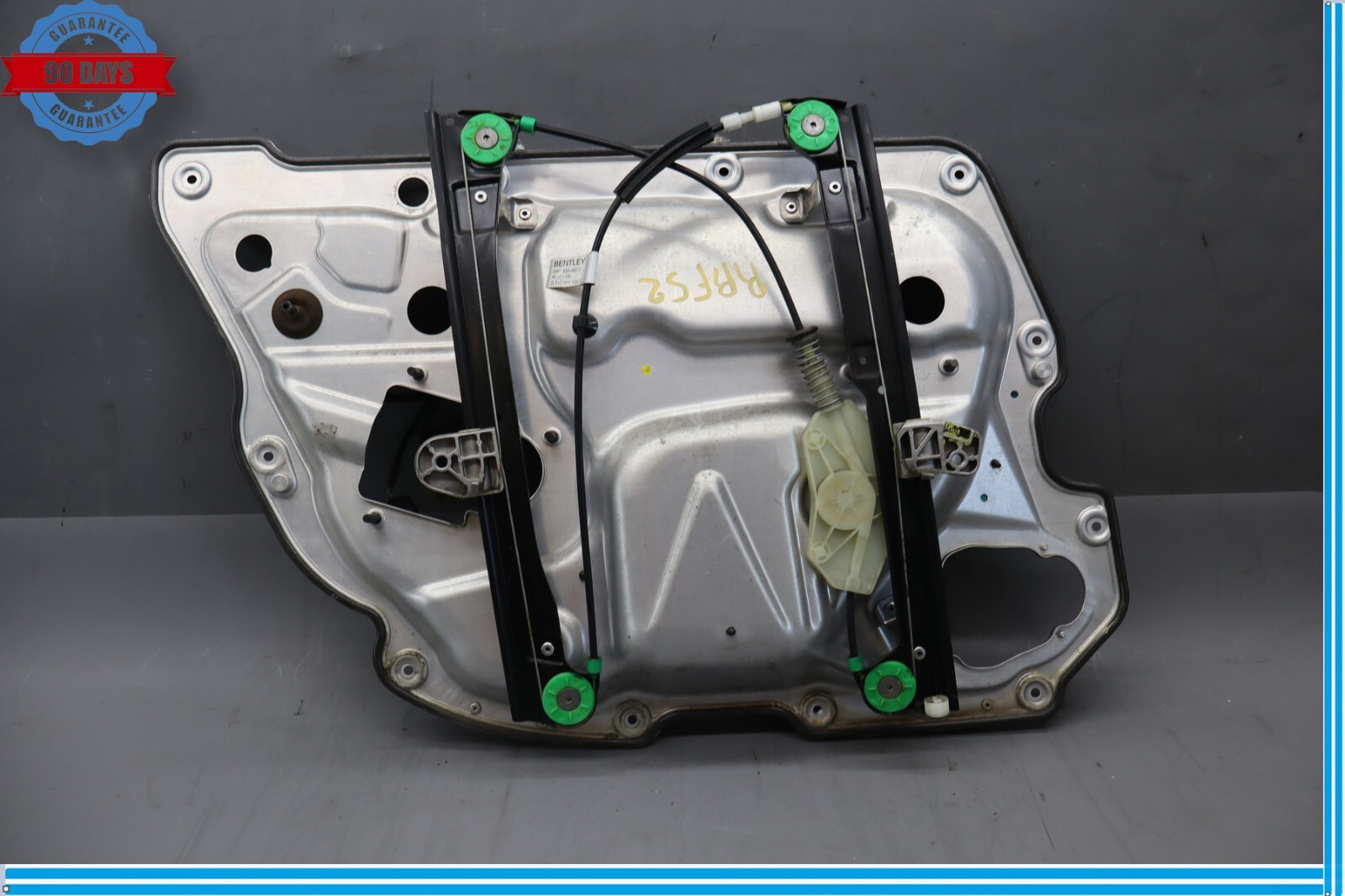 06-12 Bentley Continental Flying Spur Rear Right Side Door Window Regulator Oem