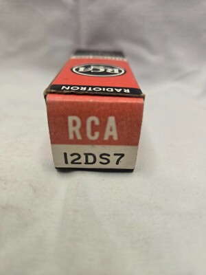 RCA 12DS7  Radiotron  Electron Tube New in Box Old Stock