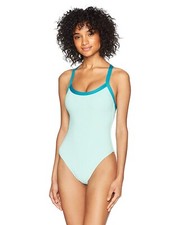 Splendid Women's Color Blocked One Piece Swimsuit Sz. Small 150031