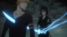 Anime ichiruki kuchiki rukia kurosaki ichigo shinigami Stitched Gaming Mat Desk