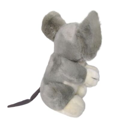 Gray Mouse Rodent Big Ears Plush Stuffed Animal 12.25