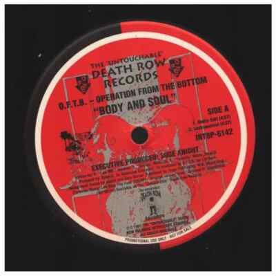 O.F.T.B. Body And Soul Vinyl Single 12inch NEAR MINT Death Row records