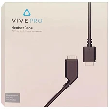 HTC VIVE Headset Cable for VIVE Pro Black NEW