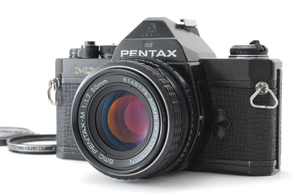 Exc+5 w/ Filter】 PENTAX MX Black SLR Film Camera SMC M 50mm Exc+5 w/ Filter】 PENTAX MX Black SLR Film Camera SMC M 50mm