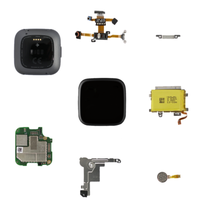 Originale Fitbit Versa 2 FB507 Smartwatch Schermo Batteria Tavola