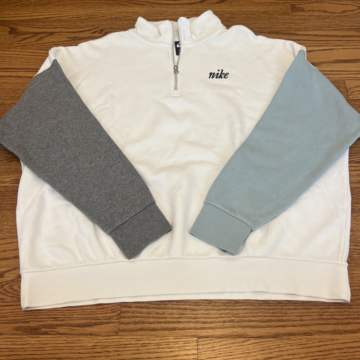 nike quarter zip women's fleece