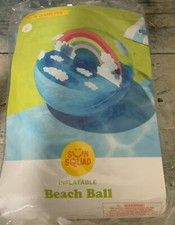     Sun Squad - Inflatable Beach Ball 17 1/2 Inch Diameter  set Of 2 Balls