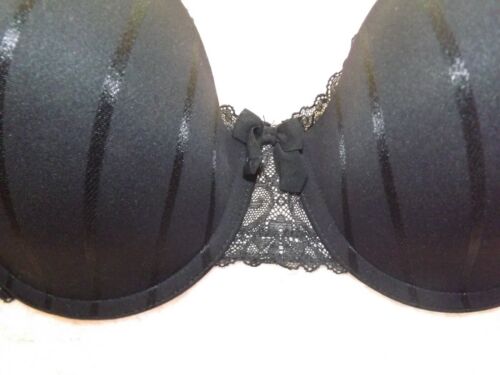 FELINA Lingerie~ 36 D~ Black Lace Underwire Padded Strapless Bra~ #91084 #1400 - Picture 2 of 8