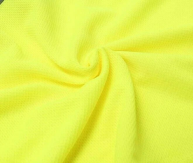 Mens (2 Shirts Per Pack) Hi Vis T Shirt Safety Long Sleeve Work Shirt S-3XL 518 - Image 2 of 4