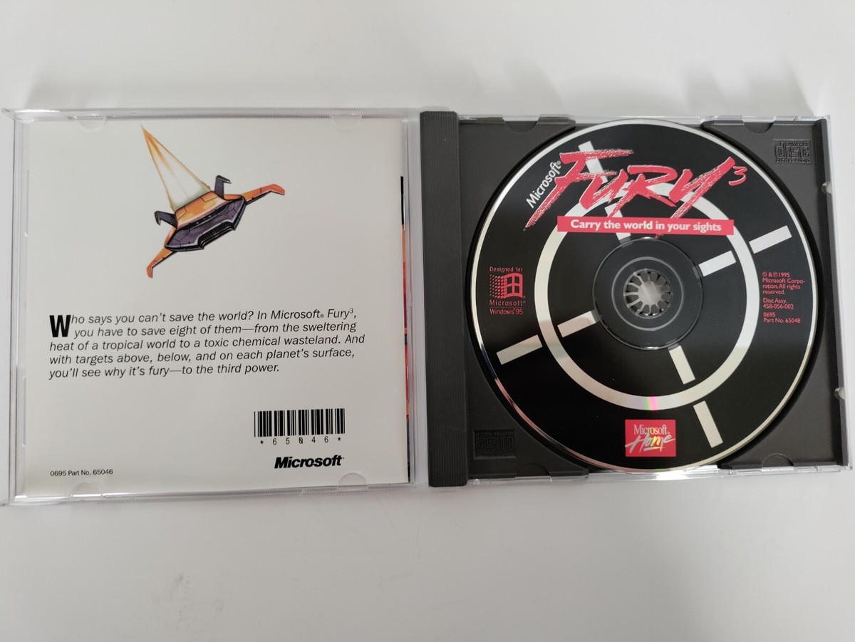 Windows 95 対応 Microsoft フューリー キューブ Fury³ (1995) - MobyGames