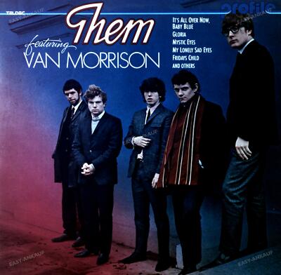 Them Featuring Van Morrison - Them Featuring Van Morrison LP (VG+/VG+) '