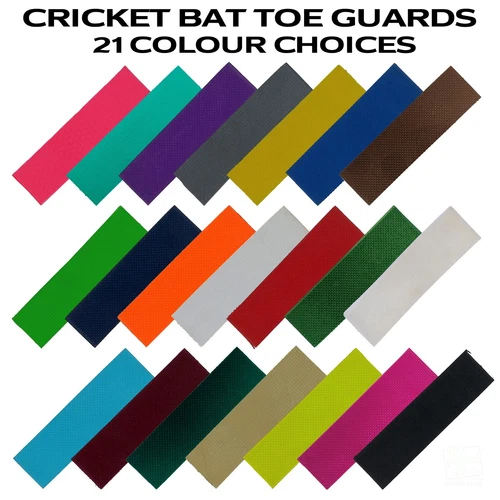 Cricket Bat Toe Guard, Wide Choice of Colours, Free Postage, getpaddedup