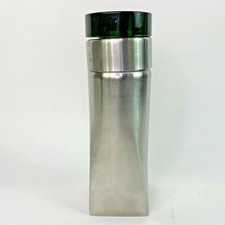 Tanqueray No. Ten Stainless Steel Gin Cocktail Shaker Green Lid/Cap with Logo
