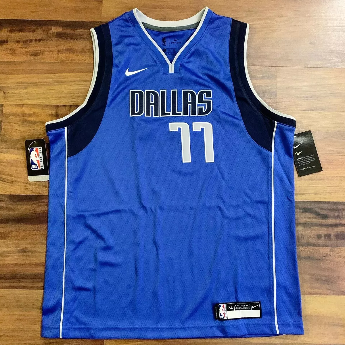 Nike Luka Doncic Dallas Mavericks Youth White Swingman Player