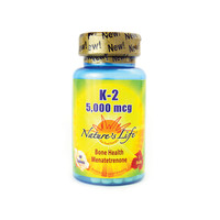 Nature's Life Vitamin K-2 Menatetrenone 5,000 Mcg 60 Tabs on sale Nature's Life Vitamin K-2 Menatetrenone 5,000 Mcg 60 Tabs on sale