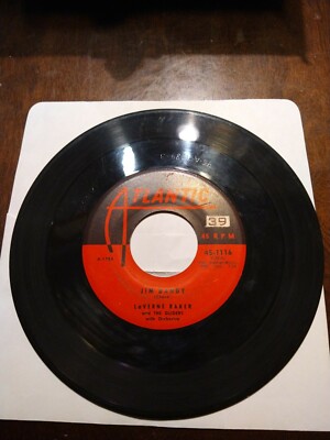 LAVERN BAKER & GLIDERS - JIM DANDY / TRA-LA-LA - ATLANTIC 45-1116 - 45 Record VG